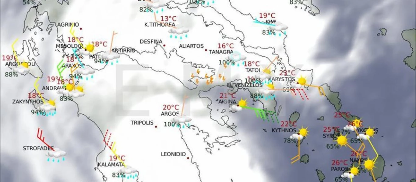 Ο κυκλώνας Ζορμπάς απλώνεται στην Αττική: Μεγάλες οι καταστροφές σε Αργολίδα και Κορινθία (upd)